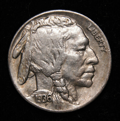1936-S Buffalo Nickel Full Horn