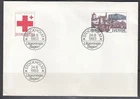 Sweden Scott 1466/72 FDC - Red Cross & view of Helgeandshilmen