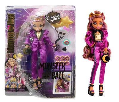 Monster High Clawdeen Wolf Monster Ball Puppe doll HNF69 Exklusiv NEU/OVP