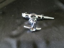 2 Chicago Faucet Co Straight Valve w Metal Cross Handle PARTS ONLY, AS IS