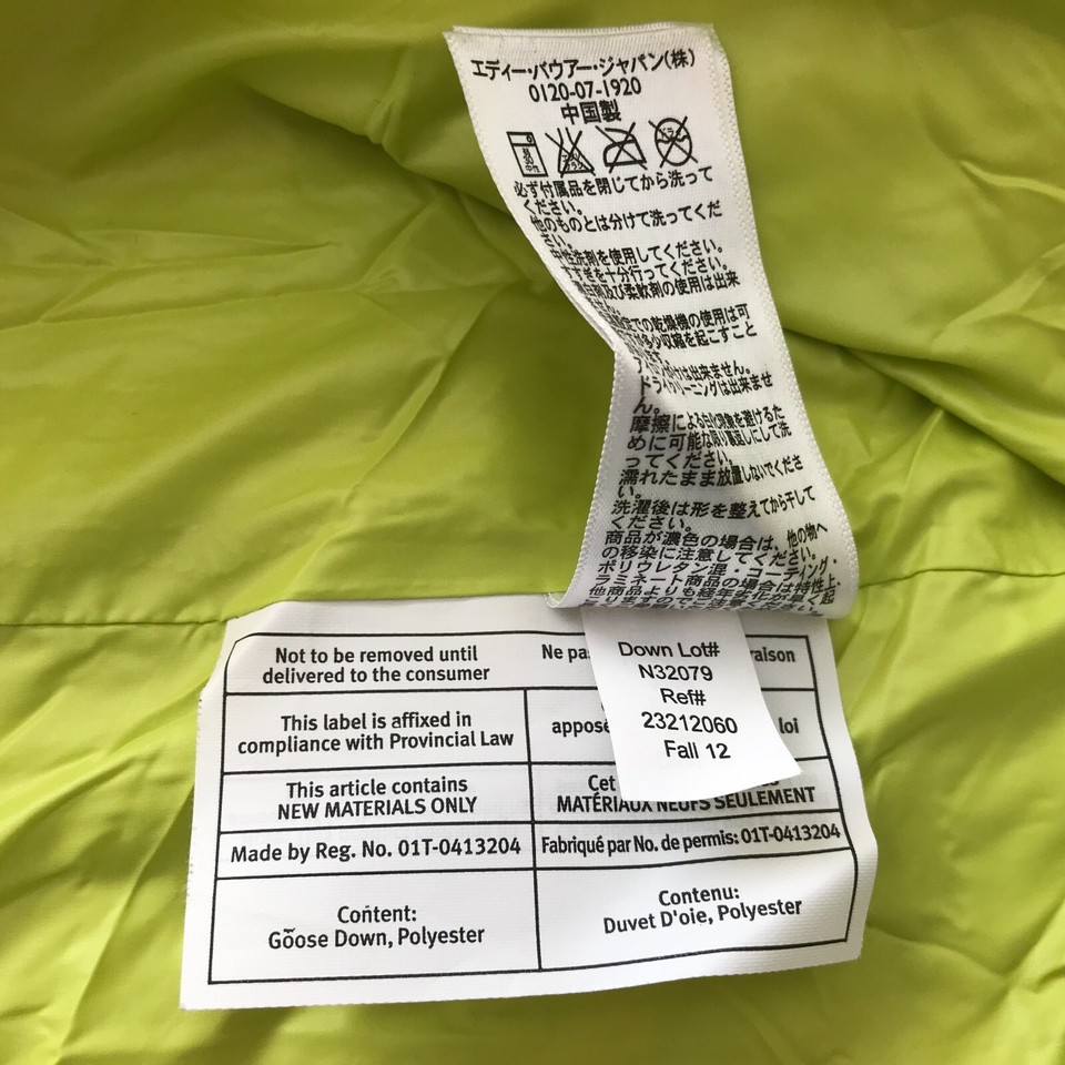 Eddie Bauer Women M Gray Goose Down Quilted Long Jacket Coat EB700 Zip