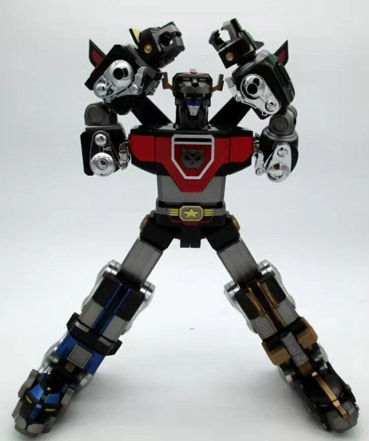 New FJ TOY Golion Lion Force Voltron Black version Action Figure Set Gift - Image 3 of 4