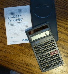 Casio Fraction Calculator Fx 260 Solar W Manual Ebay