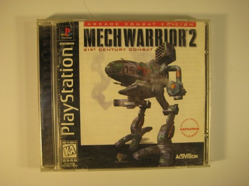 Mechwarrior 2 Arcade Combat Edition PlayStation 1 PSX Mecha Combat Game