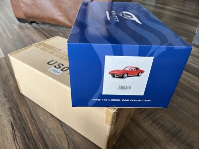GT SPIRIT 1:12 SCALE C2 1963 CHEVROLET CORVETTE STINGRAY! RED!!! US010-B! NIB!!
