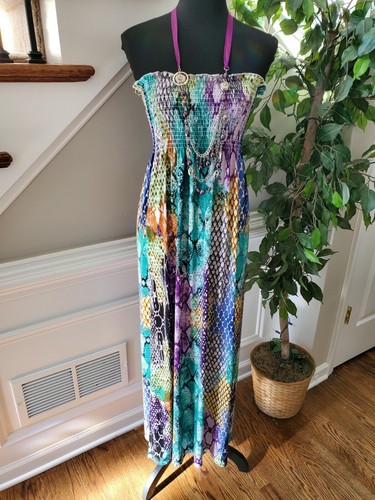 Shoulder Casual Long Maxi Dress XL | eBay