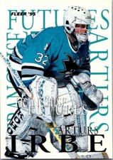 1995 Fleer Hockey Franchise Future Arturs Irbe