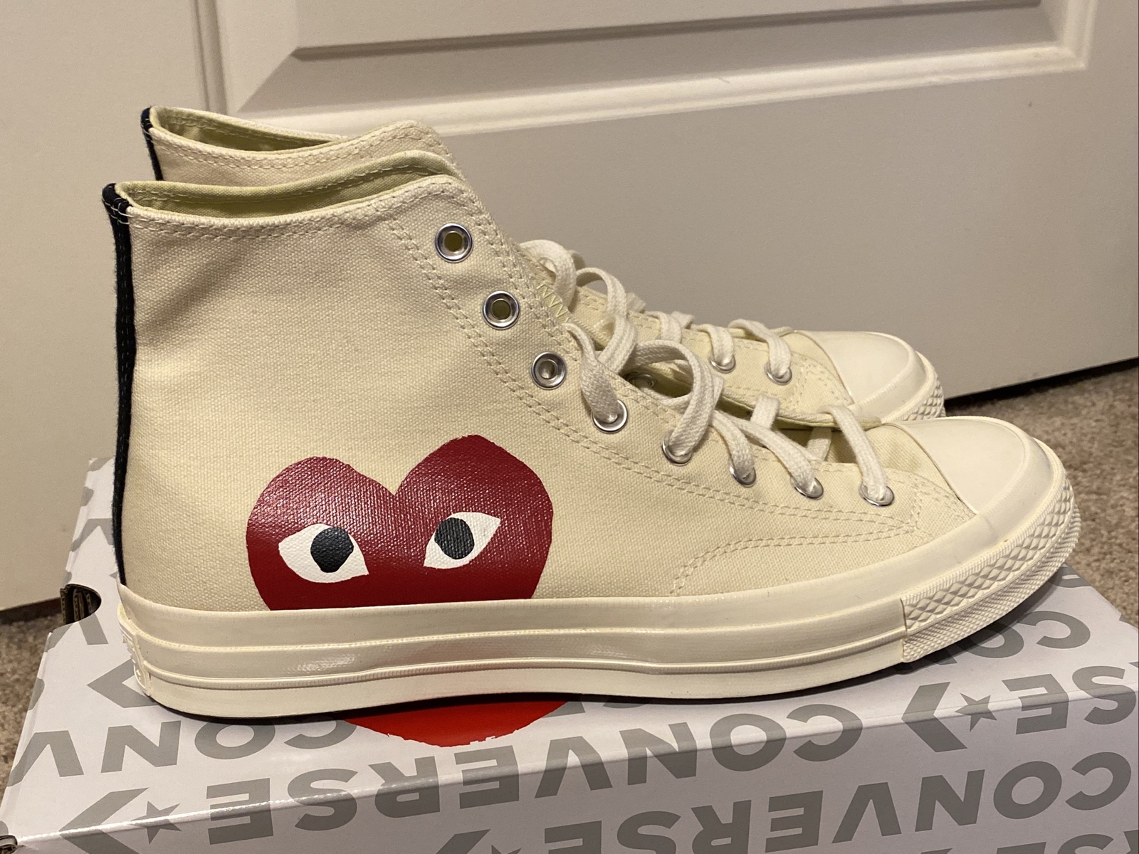 comme des garcons converse ebay