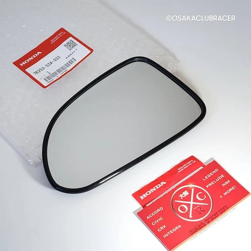Genuine OEM 00-09 Honda S2000 LEFT Driver’s Side Door Mirror Glass 76253-S2A-003