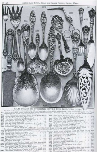 DANIEL LOW GOLD & SILVER CATALOG 1901 REPRINT 168 PG 2000+ PCS NEAR FINE COND - Picture 14 of 18