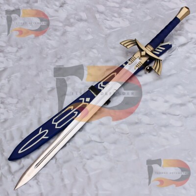 Handmade Master Sword Breath of The Wild, Comes with a Scabbard