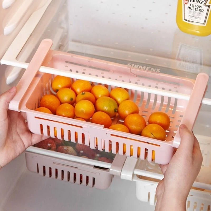 Refrigerator Storage Organizer Box Kitchen Drawer Rack Fridge Accessories - Image 4 of 4