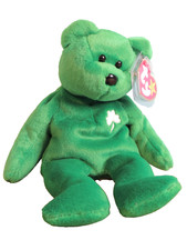 TY Beanie Babies Erin The Irish Bear 1997