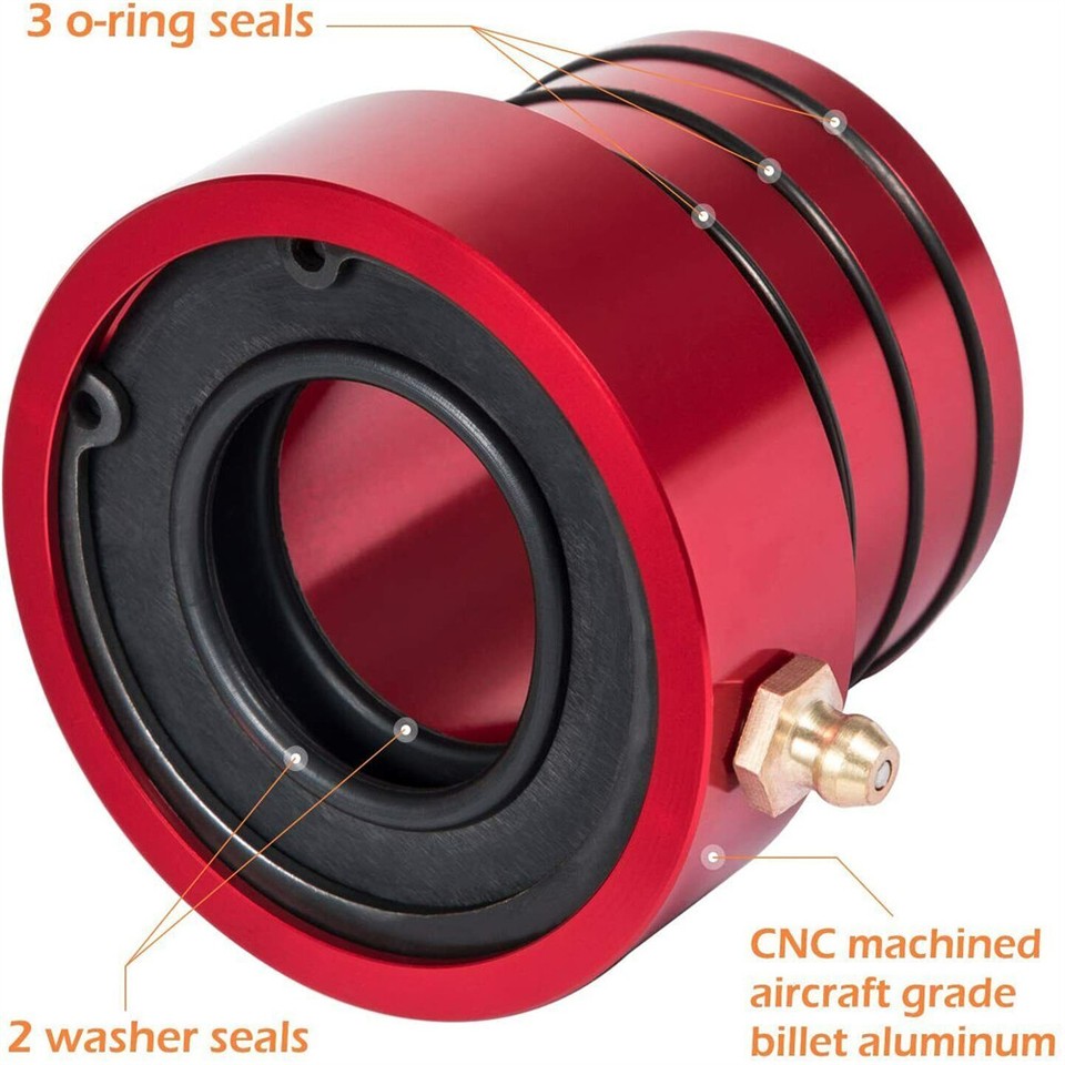 MG21103 Dana 30/44 Red Front Axle Tube Seal Kit For Jeep Wrangler JK TJ