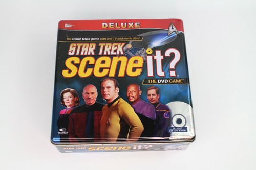 Star Trek Scene It DVD Board Game Deluxe Edition (Metal Box) 2009 100% Complete - Picture 6 of 6