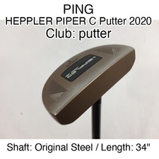 PING HEPPLER PIPER C Putter 2020 putter Putter 34" Original Steel Right-Handed
