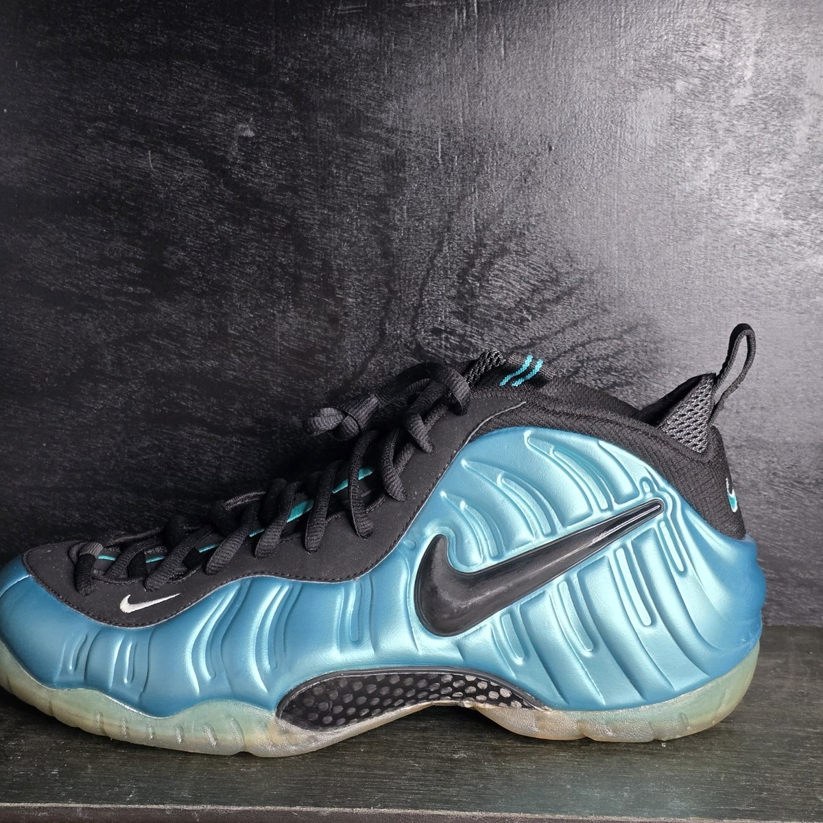 Nike Air Foamposite Pro Size 14 Electric BLUE RETRO 624041  display picture 1