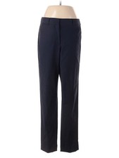 Brooks Brothers Women Blue Wool Pants 6