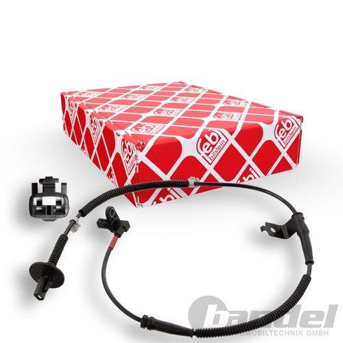 Febi Bilstein 46262 Capteur Vitesse De Roue ABS - Compatible Citroën C2 C3 Peugeot, Longueur 1170 Mm, 2 Connecteurs, Qualité OEM