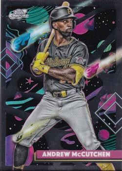 Andrew McCutchen 2025 Topps Chrome Cosmic #117 Pittsburgh Pirates