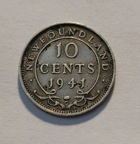 Canada 10 Cents coin from a recent eBay sale