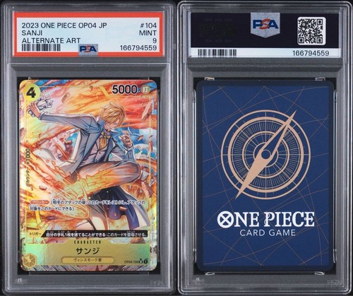 Sanji (Alternate Art) graded PSA 9 for sale on eBay
