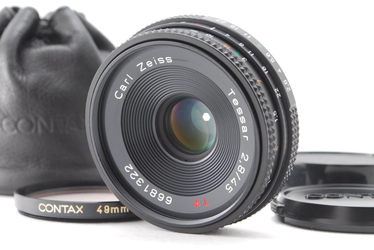 MINT] Contax Carl Zeiss Tessar T* 45mm f/2.8 AEJ CY Mount