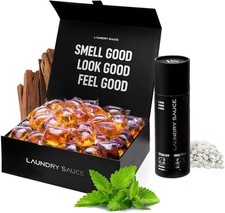 Laundry Sauce - Luxury Scented Laundry Detergent Pods & Scent Booster Bundle