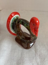 pre-owned older handmade and painted set 4 TU...