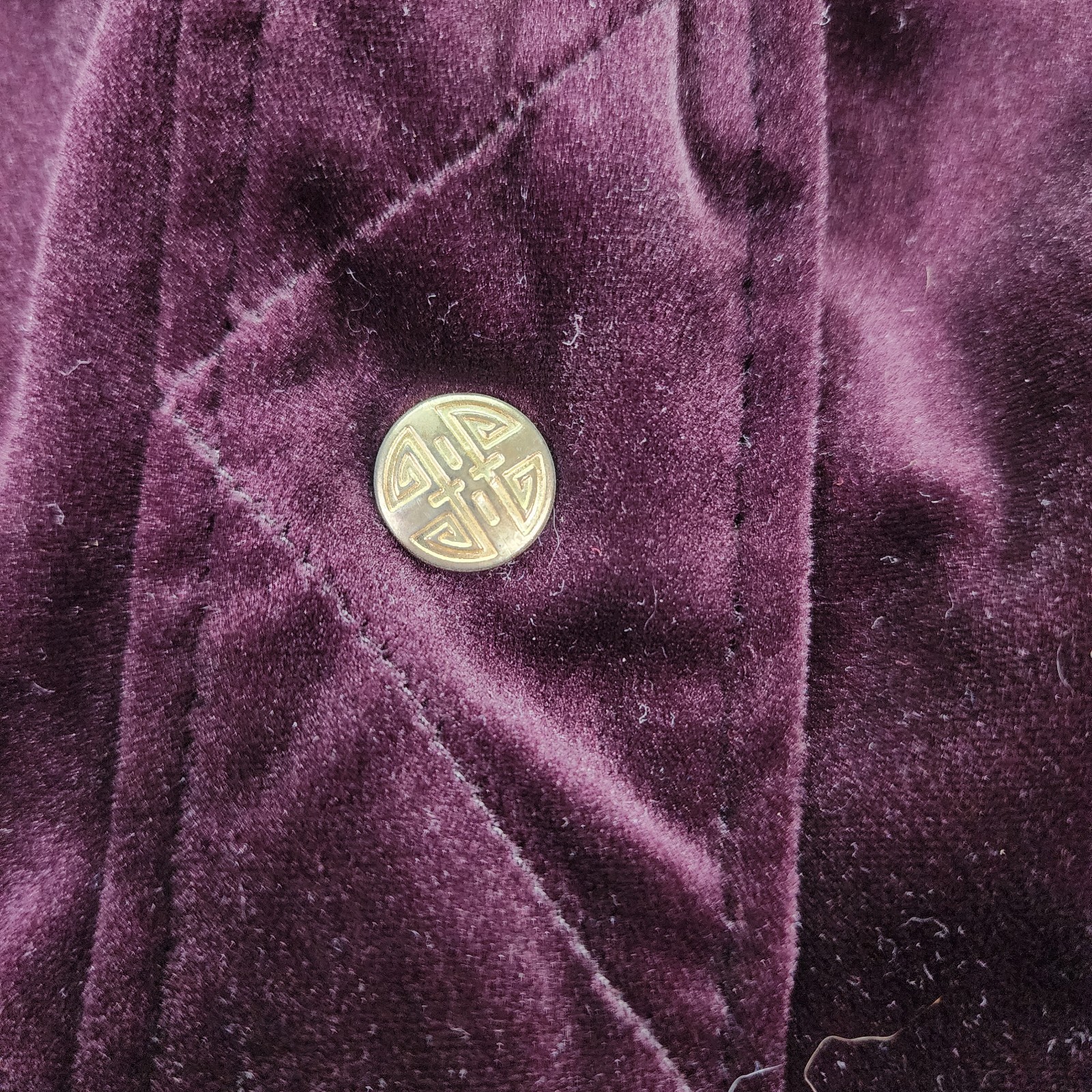 Current Seen Reversible Jacket Velvet Purple Wome… - image 15