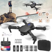 Drohne mit Kamera 4K Faltbar Drohnen mit Duale Kameras Quadcopter WIFI FPV Drone
