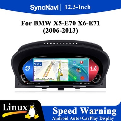 Apple CarPlay Tachometer LED HD Upgrade Multi-Theme Für BMW 3er E90 E91 E92 E93