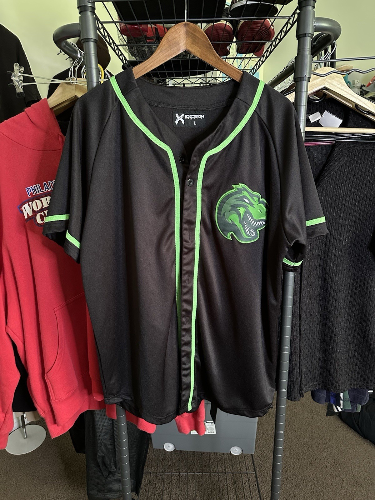 Excision Baseball Jersey EDM Festival Merch