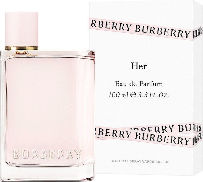 Burberry Her 3.3 oz EDP Women Perfume New Sealed in Box-image