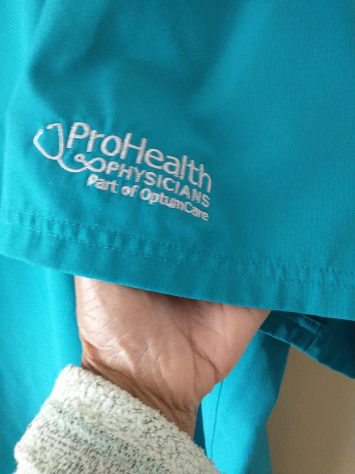 Blusa Médica Para Hombre Skechers Usada Color Verde Azulado Talla 5XL Foto 3 de 4