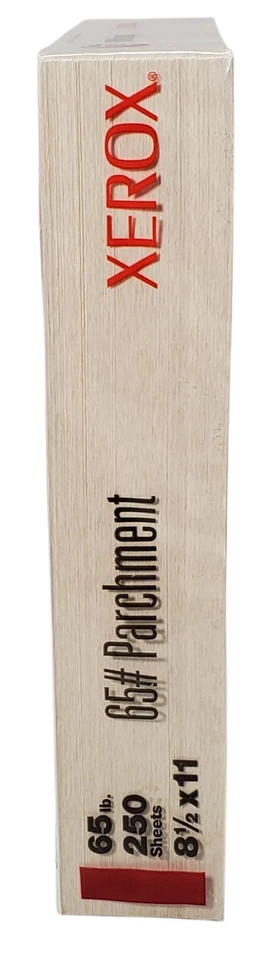 Xerox 65# Parchment Natural Copy Printer Paper 250 Sheets 8 1/2" × 11" - Image 2 of 4