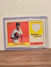 David Price, game used, memorabilia, patch, pack to sleeve!