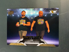 Dax Harwood, Cash Wheeler 2023 Upper Deck AEW All Elite Wrestling #73 Card Gold