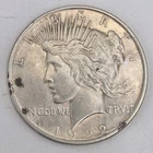 1922 United States USA $1 PEACE DOLLAR Vintage SILVER Coin NO RESERVE AUCTION