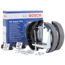 BOSCH Bremsen Set Bremsbackensatz Hinten für VW Polo Schrägheck (6R1, 6C1)