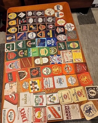 Over 100 Diffrent pub bar mats Beer coasters British America & Many More