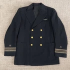 Vintage The Royal Tailors WW2 Military Navy Officer Uniform Coat