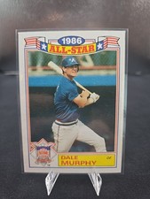 1987 Topps Baseball 1986 All Star Commemorative # 7 Dale Murphy Atlanta Braves