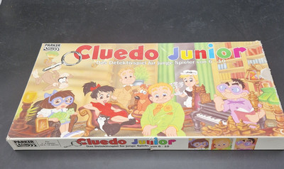 Cluedo Junior Brettspiel | Parker Detektiv Gesellschaftsspiel Familie Kinder