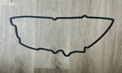 24 Hours of Le Mans Circuit Outline - 21  Wide 3D Circuit de la Sarthe Wall Art