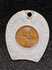 HOME STORE ~ ENCASED 1947 LINCOLN CENT GOOD LUCK TOKEN