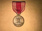 Vintage WWII Efficiency Honor Fidelity Military Bronze Medal Good Conduct 1950's