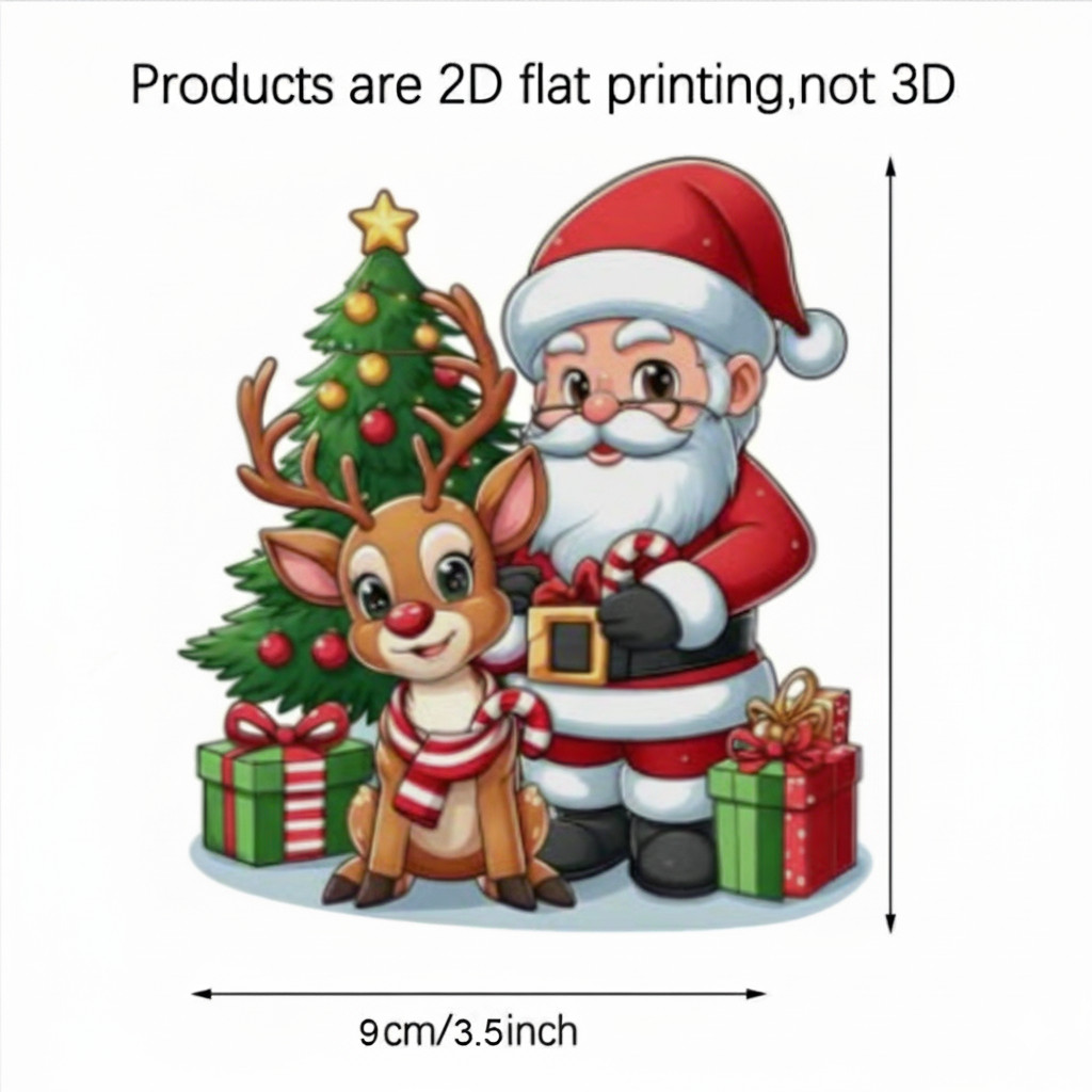 Custom Name Red Drum Set Christmas Ornament Musician Gift Players 2D FLat 3.5 in