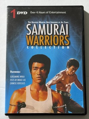 Samurai Warriors Collection -Screaming Ninja - Fists of Bruce Lee  (DVD, 2008)
