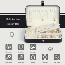 Travel Jewelry Case for Women,Travel Jewelry Organizer Box,Small Jewelry Box,...